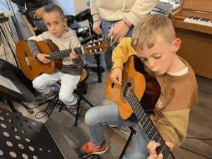 j'apprends la guitare